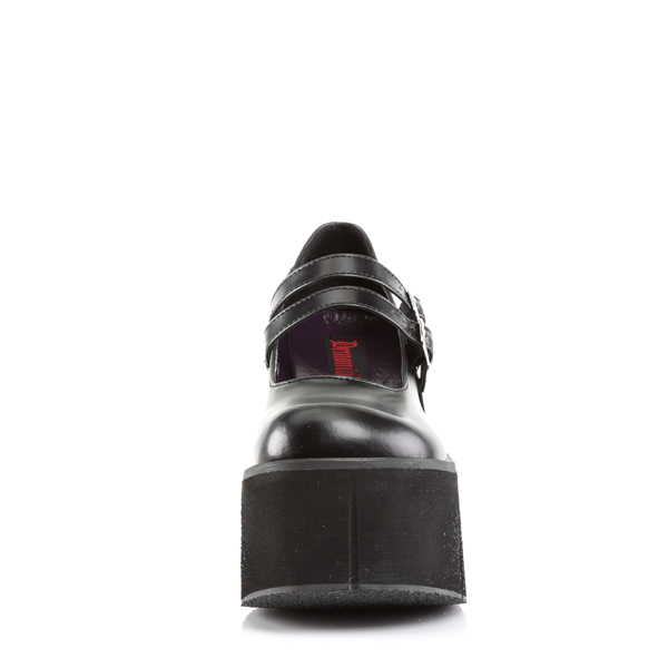 DEMONIA KERA 08 Blk Vegan Leather KERA08 B PU QOOZA