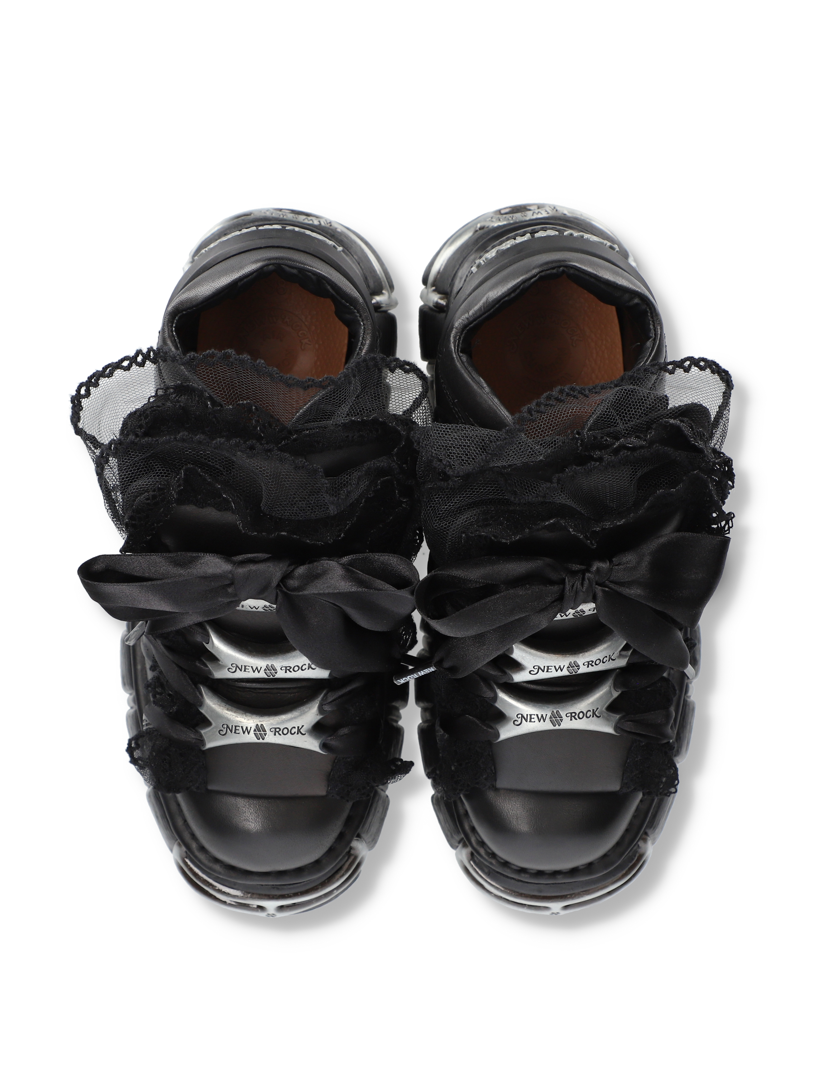 NEW ROCK M-1068-C1 (陽) ANKLE BOOT METALLIC M-1068-C1