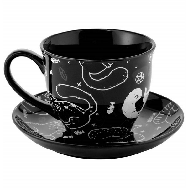 KILLSTAR / Catnap Teacup & Saucer カップ＆ソーサー（KSRA003644