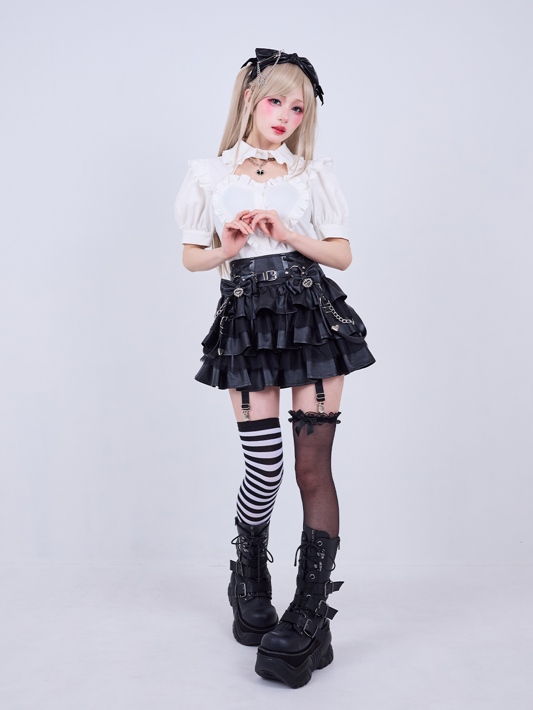QOOZA IMVAL スカート IMVAL / Frill Volume Skirt - QOOZA