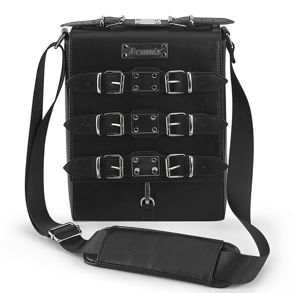 DEMONIA / HB-660 Blk Vegan Leather［HB-660/B］ショルダーバッグ - QOOZA