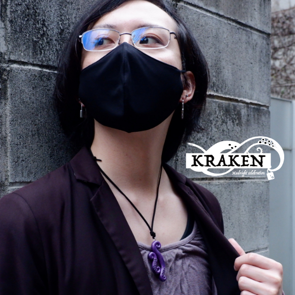 Madnight celebration / KRAKEN・Hollow Leather ネックレス (KR3073