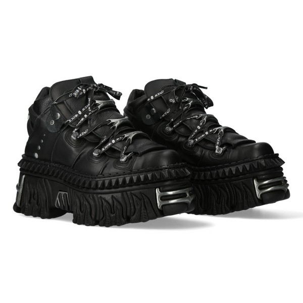NEW ROCK M-WALL106-S30厚底シューズ（NR061） 24.5 NEW ROCK / M-WALL106-S30 厚底シューズ（NR061） - QOOZA