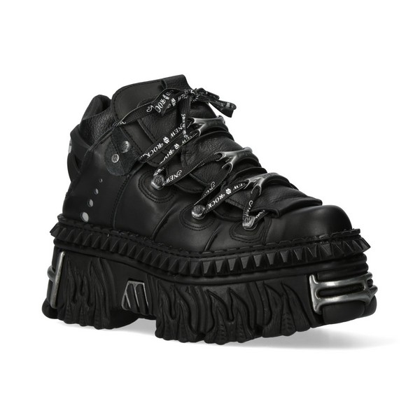 NEW ROCK M-WALL106-S30厚底シューズ（NR061） 24.5 NEW ROCK / M-WALL106-S30 厚底シューズ（NR061） - QOOZA