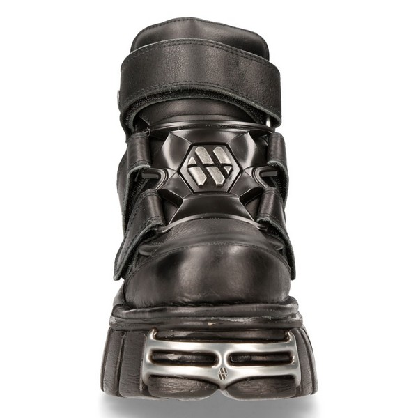 NEW ROCK ニューロック ANKLE BOOT TOWER アンクルブーツ ☆NEW ROCK☆ 10cmヒール アンクルブーツ 厚底スニーカー (NEWROCK