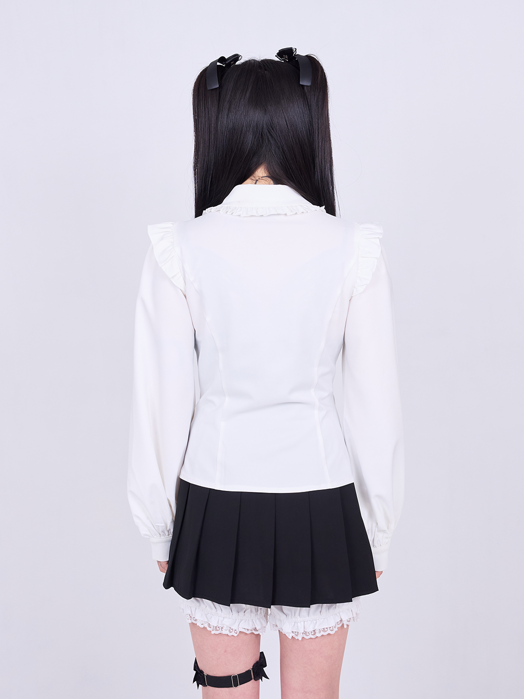 QOOZA IMVAL / Heart Shirt［BLK］ IMVAL / Heart Shirt［BLK］（IMV003-BLK） - QOOZA