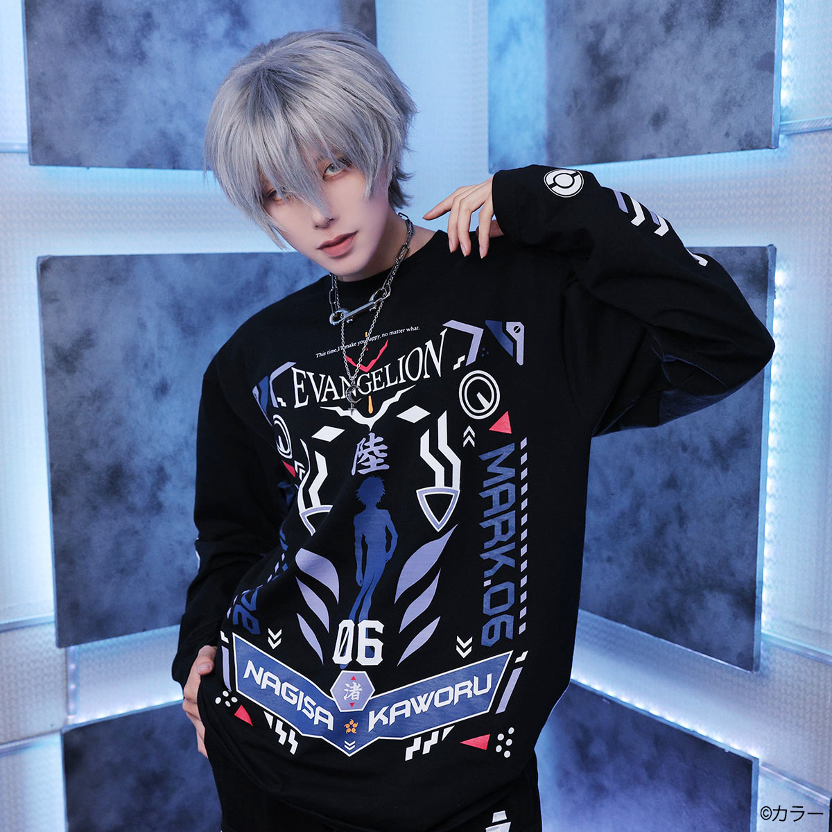 新品　EVANGELION x QOOZA / LONG SLEEVE TEE 新品 EVANGELION x QOOZA / LONG SLEEVE TEE