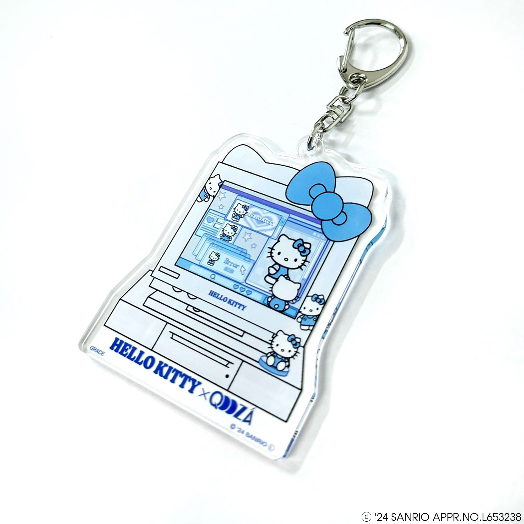 HELLO KITTY 夏が好き キーホルダー レア mkt-ak-fc-su-6.jpg