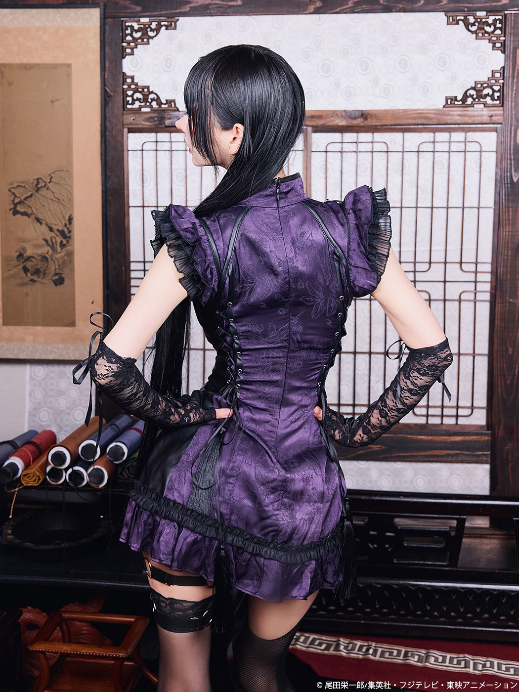 ONE PIECE × QOOZA / BOA.HANCOCK CHINA DRESS - QOOZA