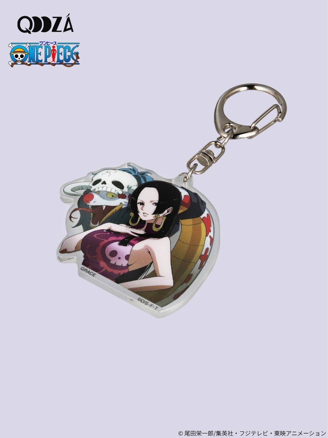 ONE PIECE × QOOZA / BOA.HANCOCK ACRYLIC KEY HOLDER - QOOZA