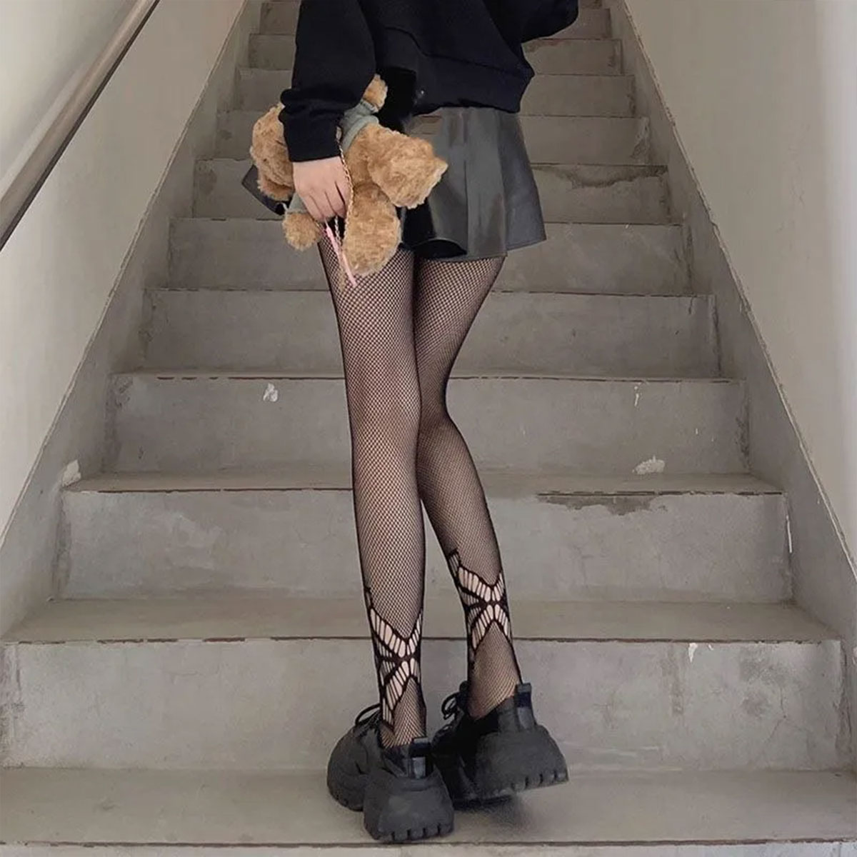 ファッション / QOOZAセレクト スパイダー網タイツ（582379） QOOZA - Clothing