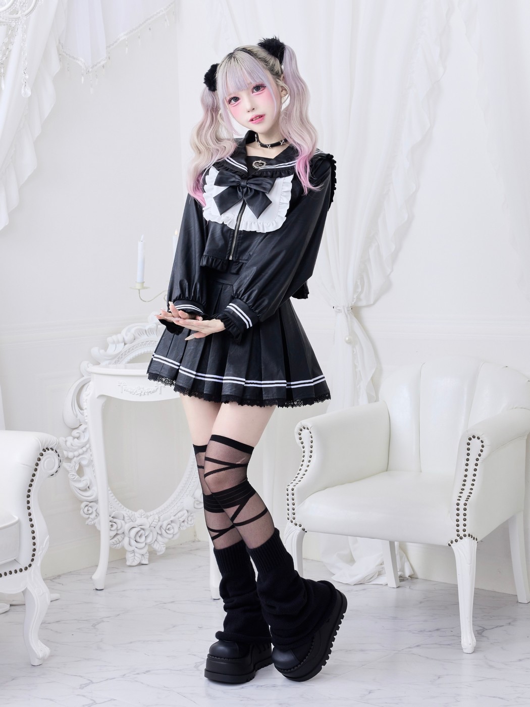 IMVAL / Frill Sailor Set-Up - QOOZA
