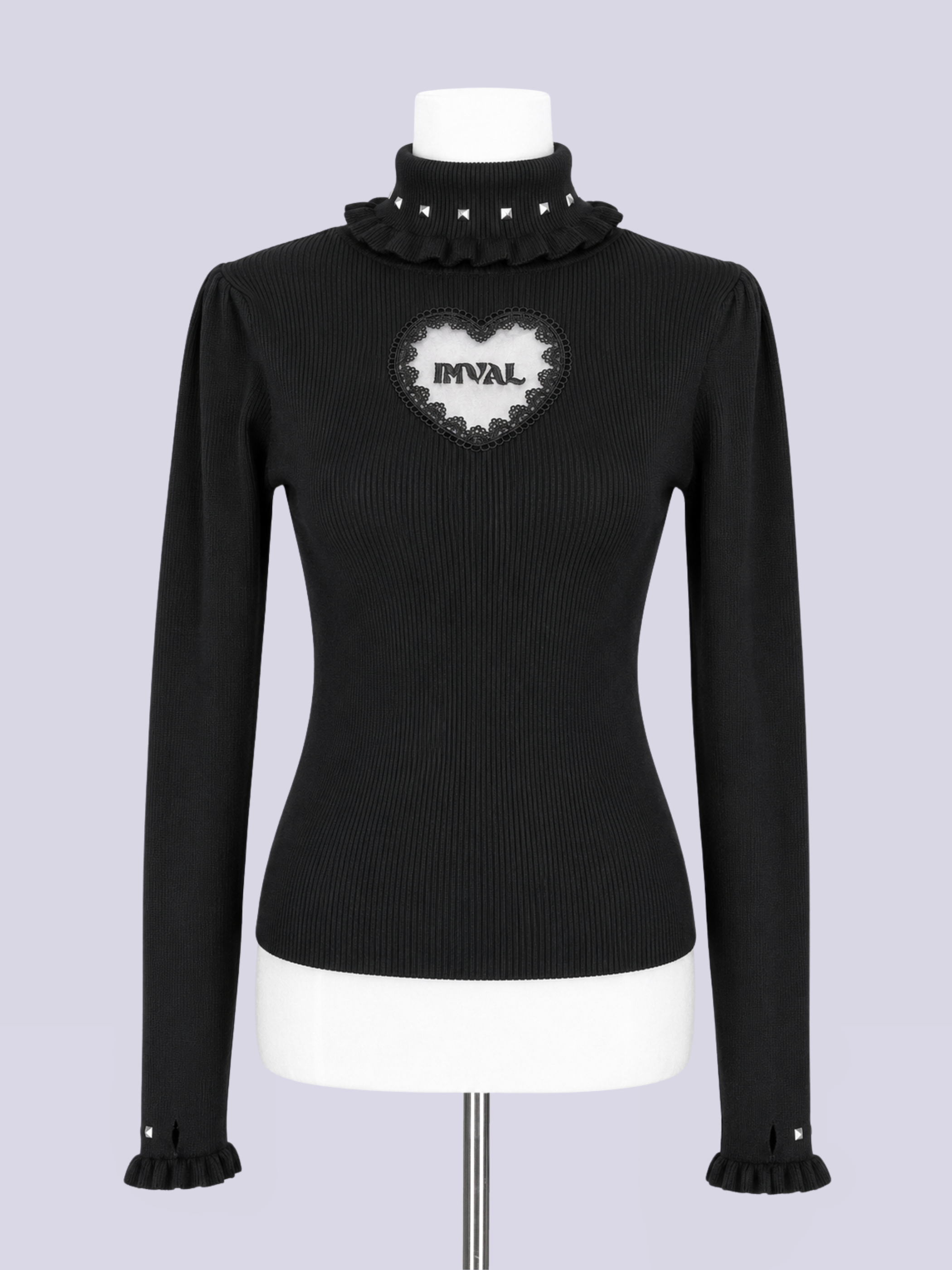 IMVAL / Heart Window High Neck - QOOZA