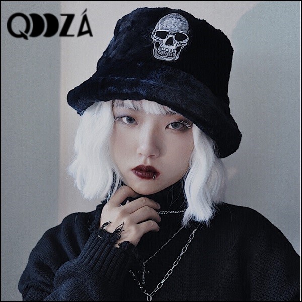 QOOZAセレクト / スカルモコモコバケットハット（581433） - QOOZA