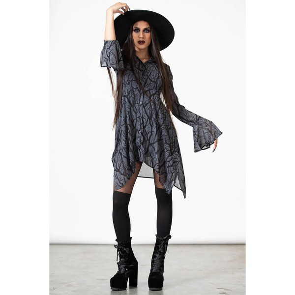 KILLSTAR / Woodland Witch Collar Dress ワンピース（KSRA005178） - QOOZA