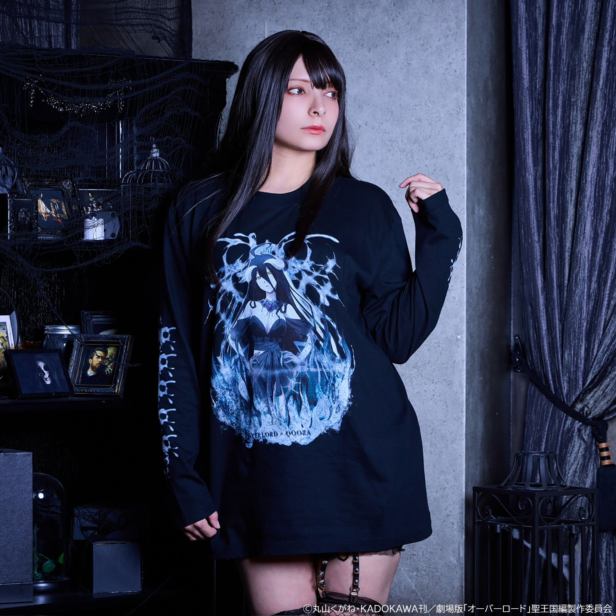 OVERLORD × QOOZA / Albedo L/S TEE - QOOZA