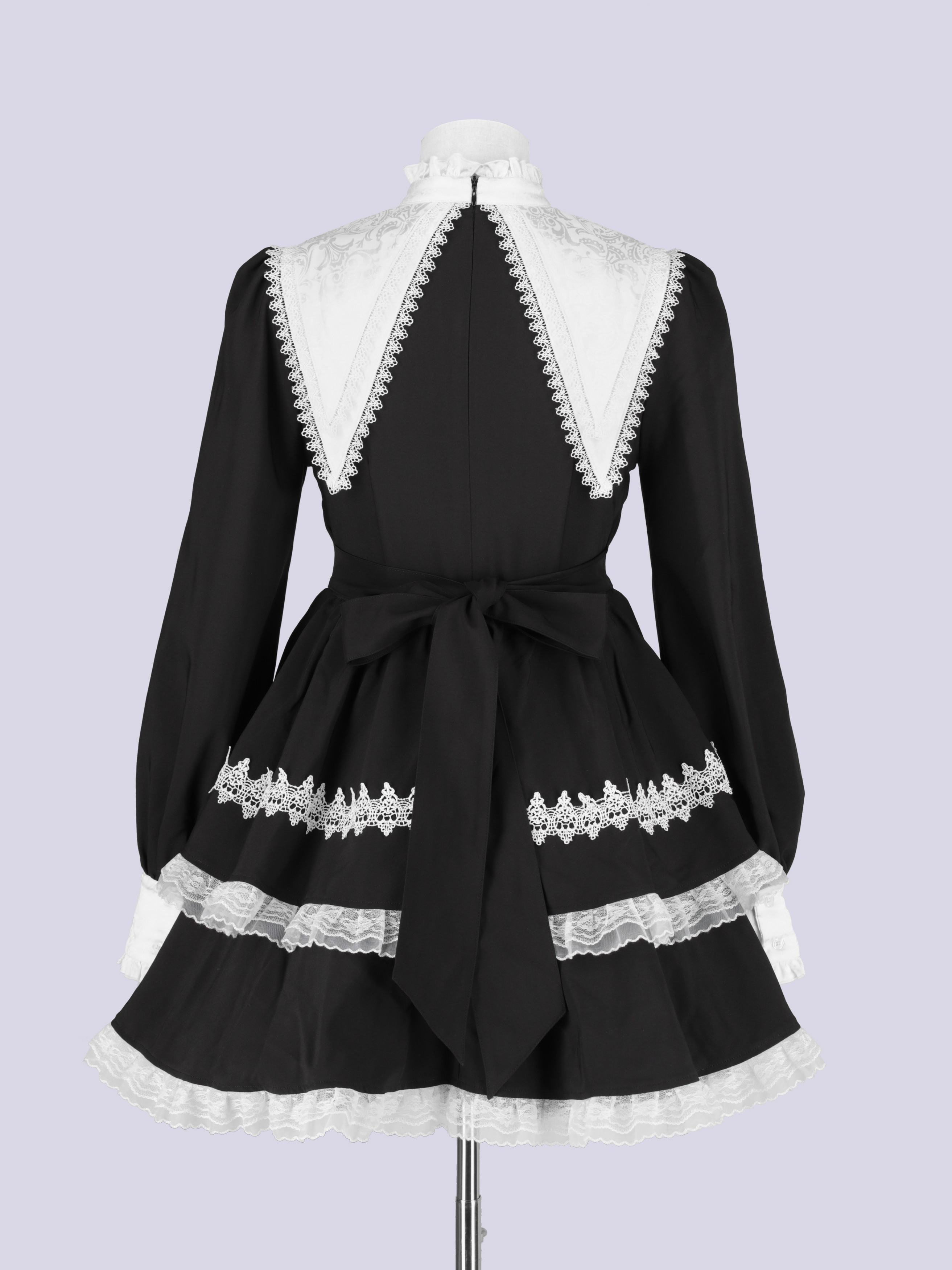 IMVAL インヴァル/ Check Layered Dress IMVO25 IMVAL / Frill Leather Dress [GRYCK] - QOOZA