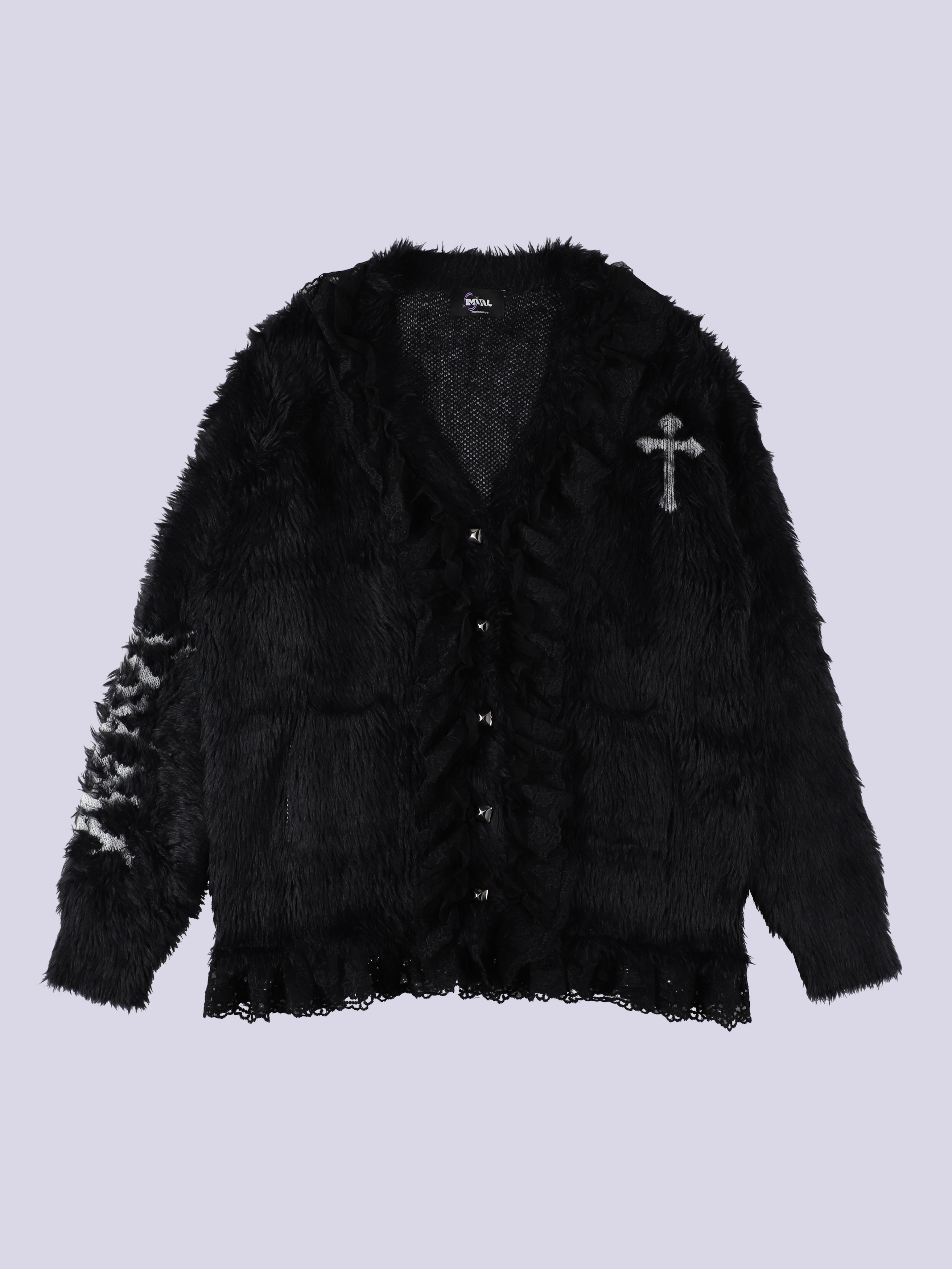 メルヴィンス SHAGGY CARDIGAN ブラウン サイズL S3075 Howlin' Shaggy Bear Cardigan - Nuts -61101130