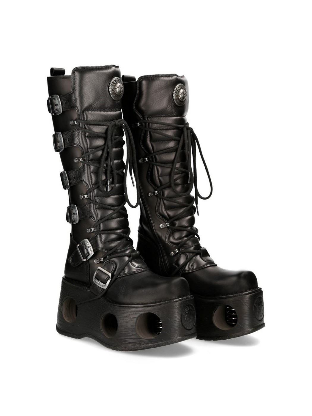 NEW ROCK / SPACE［M-272-S2］厚底ブーツ - QOOZA