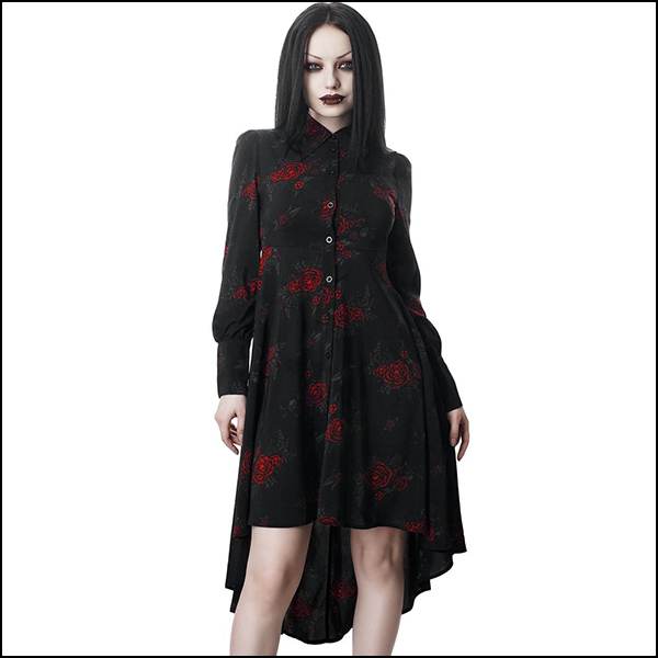 Killstar Pandora Shirt Dress ワンピース Ksra Qooza