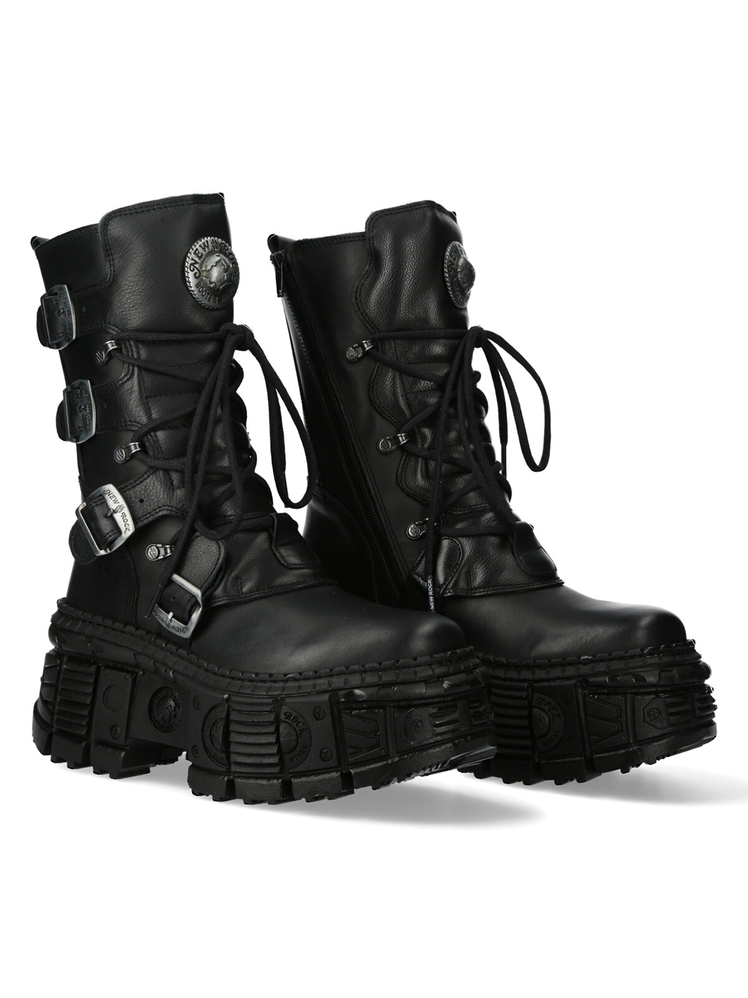 NEW ROCK / ［M-WALL373-S5］厚底ブーツ - QOOZA