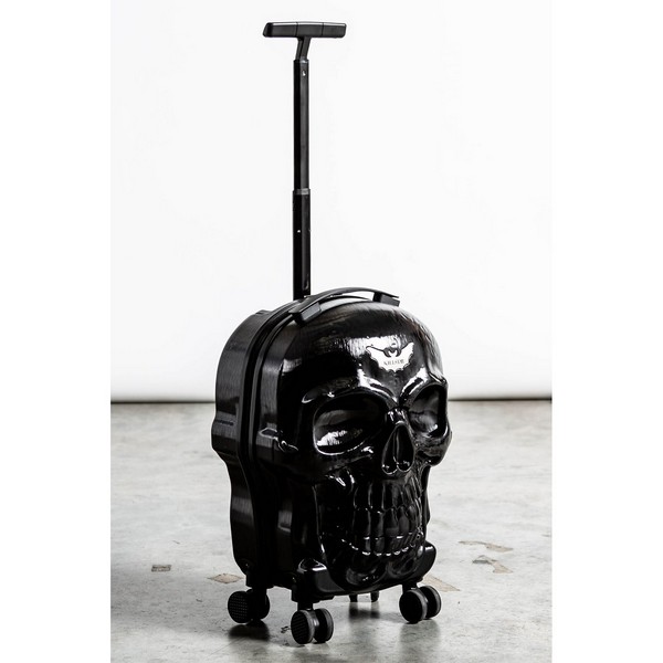 希少 KILLSTAR SKULL SUITCASE トラベル 地雷 ブラック | www