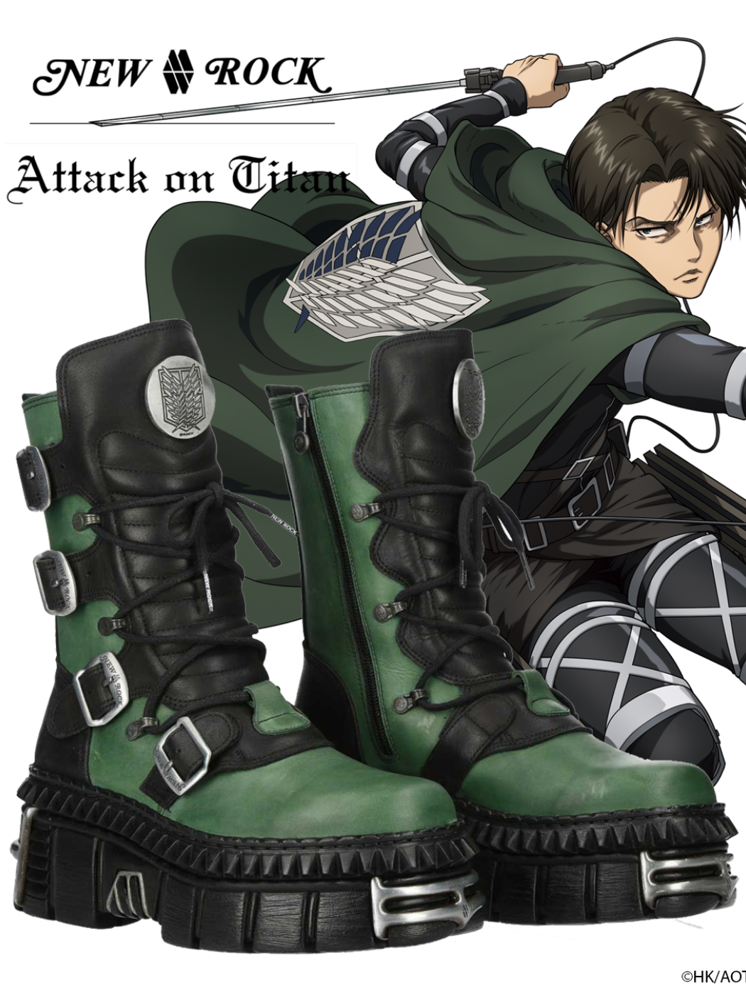 NEW ROCK x進撃の巨人 / リヴァイ・アッカーマン - QOOZA