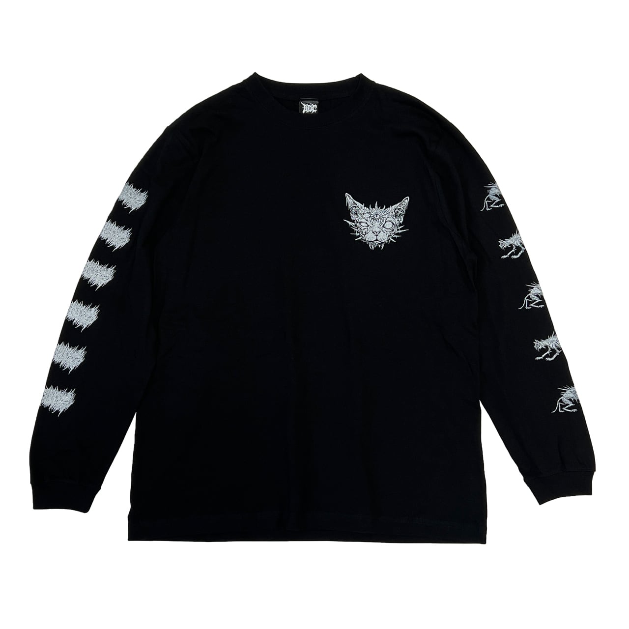 BRUTAL DEATH CLOTHING 猫リバースウィーブチャンピオン