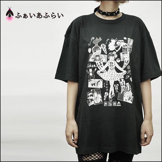 MEEWEE DINKEE × 丸尾末広 少女椿コラボTシャツ