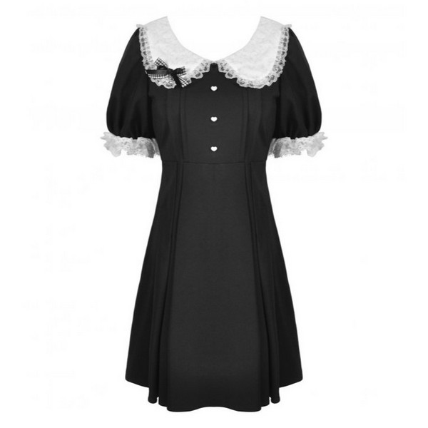 Dark in Love / Gothic lolita lace-trim rabbit ear dress ワンピース