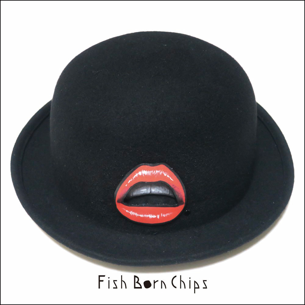 Fish Born Chips / 帽子［Lip］aw - QOOZA