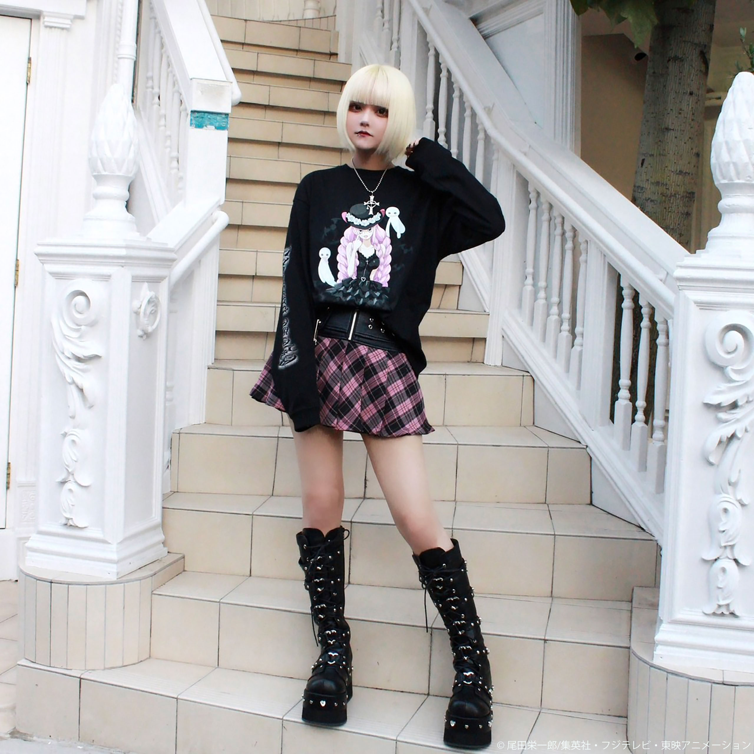 【即納】ONE PIECE × QOOZA / PERONA GHOST PRINCESS L/S