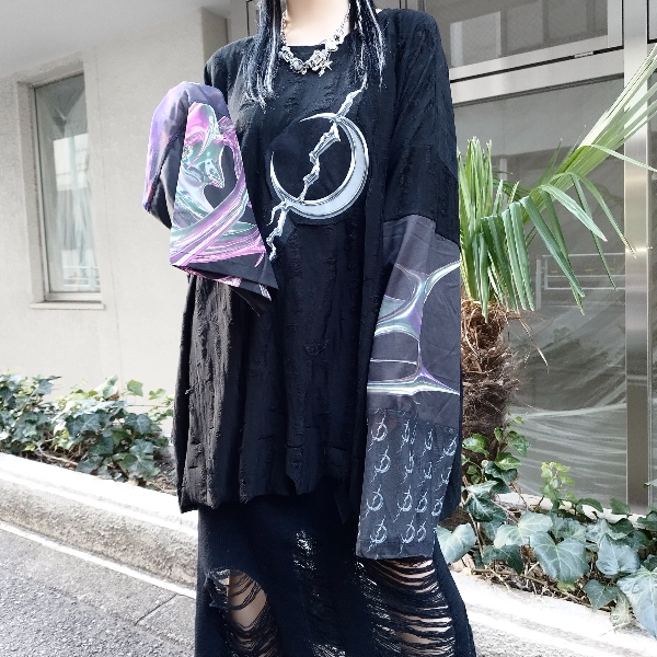 QOOZAセレクト / ［PINKSPINK］フューチャートラベルメッシュ L/S TEE 