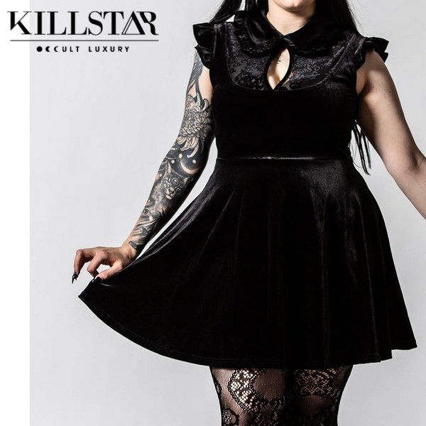 KILLSTAR / Amaymon Collar Dress ワンピース（KSRA004349） - QOOZA