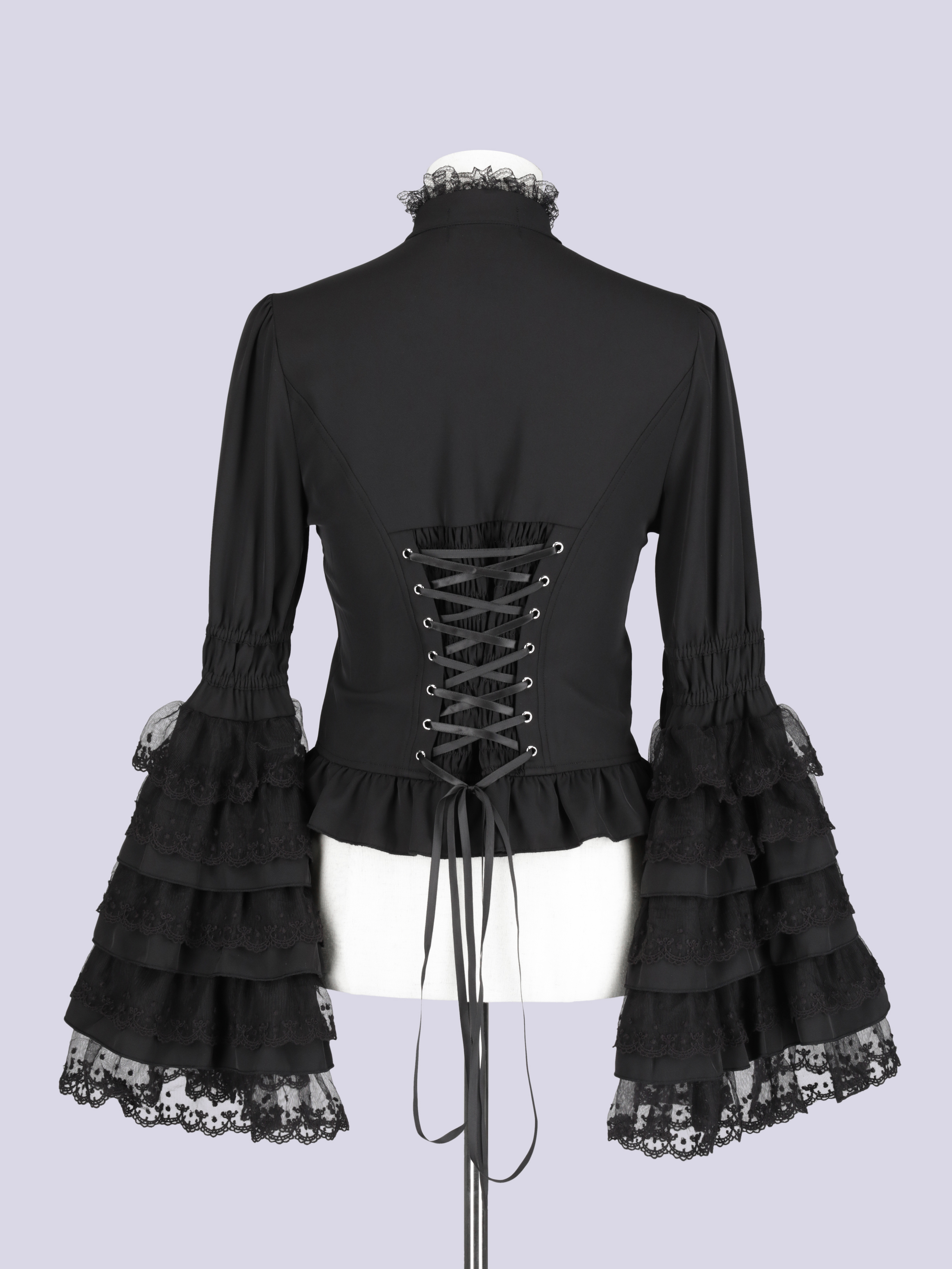 トップス QOOZA IMVAL Princess Sleeve Blouse [BLK] IMVAL / Princess Sleeve Blouse［BLK］ - QOOZA