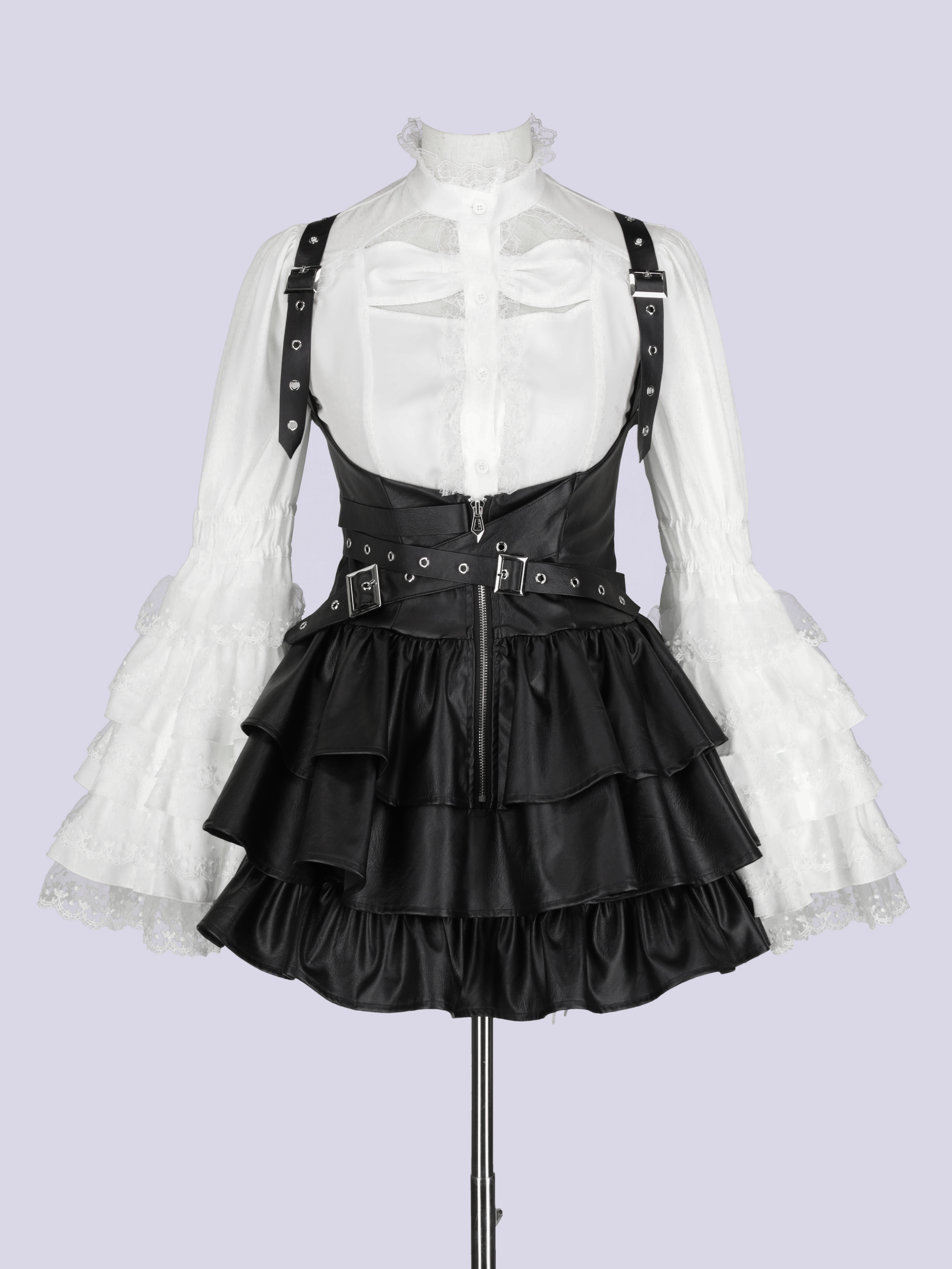 IMVAL / Princess Sleeve Blouse［WHT］ - QOOZA