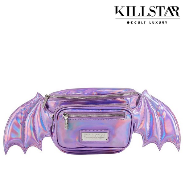 KILLSTAR / Sickly Sweet Waistbag [HOLOGRAPHIC LILAC] ウエスト