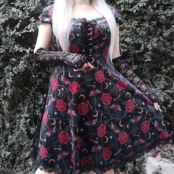 KILLSTAR / Morgaine Dress ワンピース（KSRA007106） - QOOZA