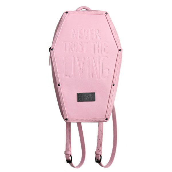MILKBOYBLACKCRAFT Trust - Pink Coffin Backpack ...