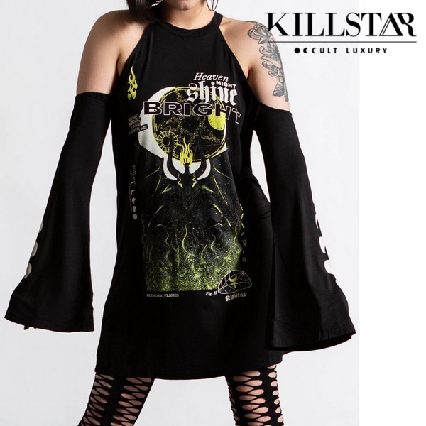 KILLSTAR / Shine Bright Cold-Shoulder Tunic トップス（KSRA004322 