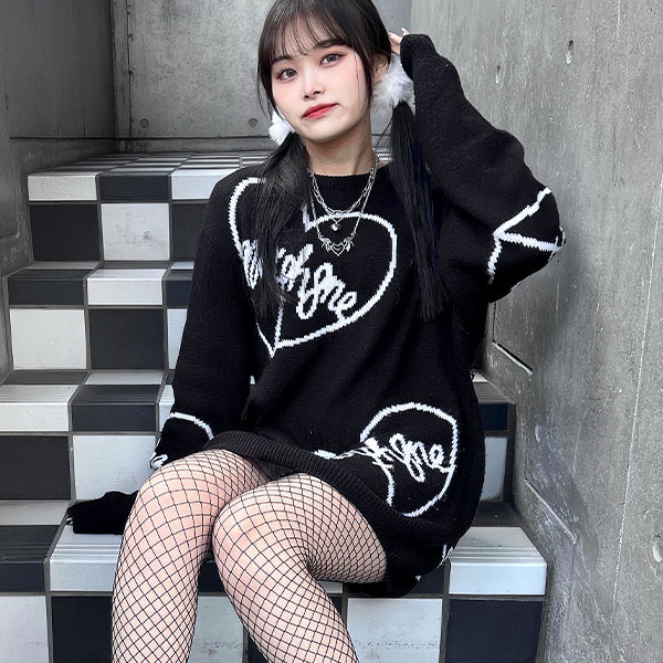 MORPH8NE KNIT JUMPER トップス地雷系サブカル系量産型 - ニット/セーター