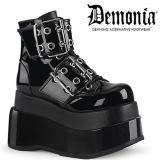 【予約】DEMONIA / BEAR-104 Blk Pat-Vegan Leather［BEAR104/BPT-BVL］ ブーツ