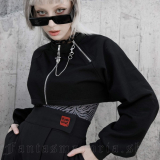 PUNK RAVE  (fantas) / GUNNER CROP TOP トップス（OPT-544）
