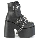 DEMONIA / CAMEL-205 Blk Vegan Leather［CAM205/BVL］厚底ブーツ