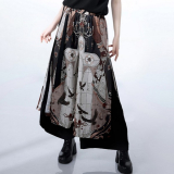 SELECT / ［PC］Cross Print Wide-leg Cut Pants［ナイトコマンドシリーズ］