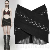 PUNK RAVE (fantas) / STORM TROOPER BLACK MINI SKIRT スカート（WQ-689/DQF）