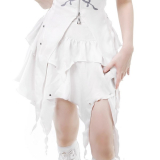 SELECT / ［PINK SAVIOR］スカート-WHT［Chaos Dream Butterflyシリーズ］