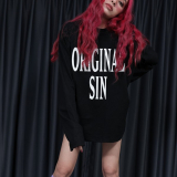 【即納】MORPH8NE / ORIGINAL SIN SWEATSHIRT［B］ ロンT（ORS_23-BLK）