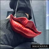 【即納】MALICIOUS.X /  LIP shoulder bag［Red］（300532）
