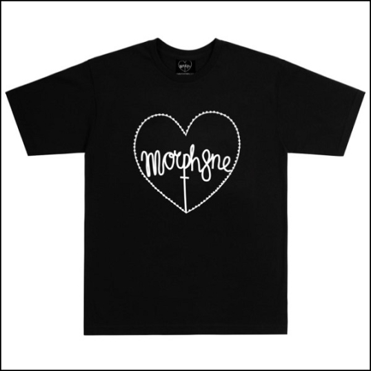 MORPH8NE / EUPHORIA : MORPH8NE BLACK T-SHIRT Tシャツ （450203